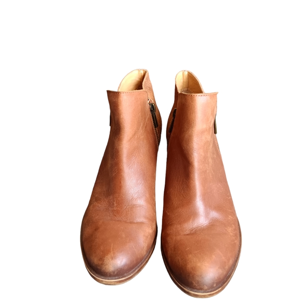 Womens Lucky Brand Blare Ankle Boot/Shoes Toffee